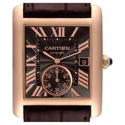 cartier tank solo large rose gold|cartier watch tank solo price.